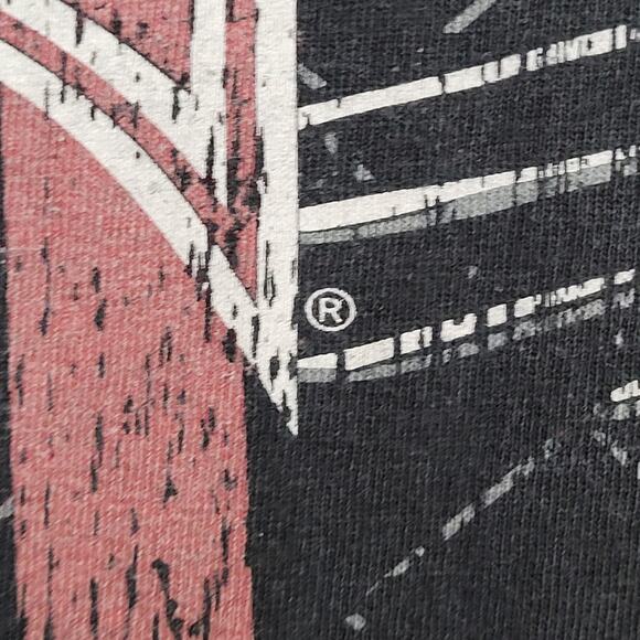 Vintage TapOut MMA Winged Shirt 2XL 25x29 Faded Distressed - Picture 12 of 14